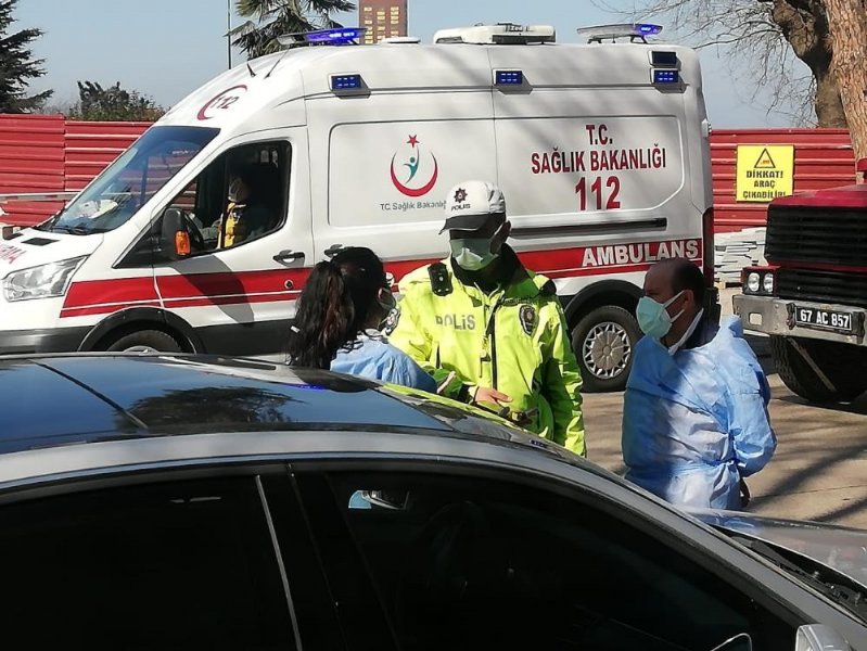 Karantinayı ihlal edince polise yakalandı  - 2