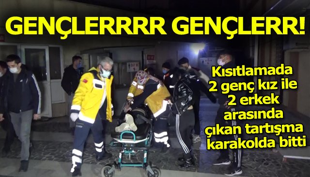 KIZLARDAN BİRİ KRİZ GEÇİRDİ!