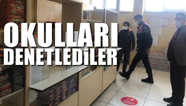 Okulları tek tek gezip denetlediler