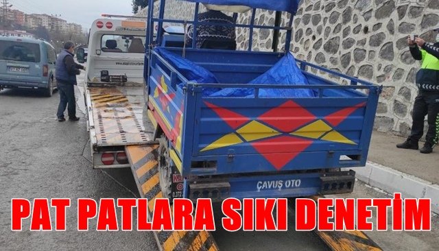 PAT PATLARA SIKI DENETİM