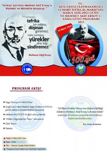PROGRAM BELLİ OLDU... - 2