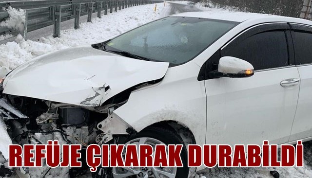 REFÜJE ÇIKARAK DURABİLDİ