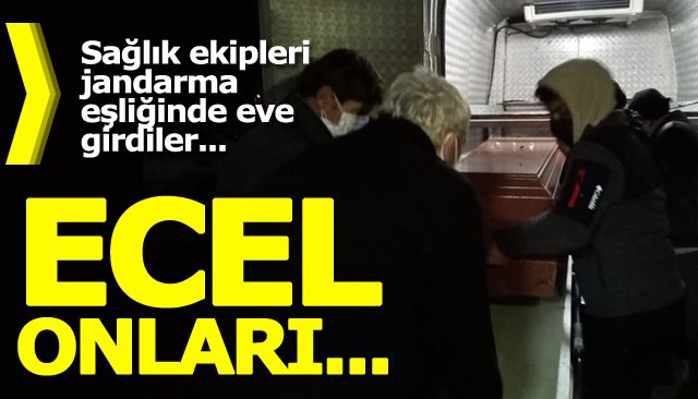 YAŞLI ÇİFT ‘SOBADAN’ HAYATLARINI KAYBETTİLER