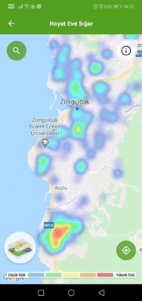 ZONGULDAK´TA RİSK HARİTASI KIZARDI - 3