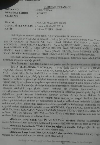 ALAPLI´DA YARGILANAN KÖYLÜ VE ÇEVRECİLER BERAAT ETTİ - 1