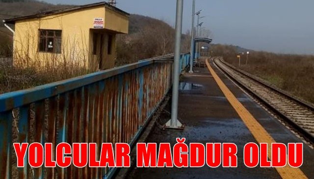 ARA DURAKLARDAKİ YOLCULAR MAĞDUR OLDU