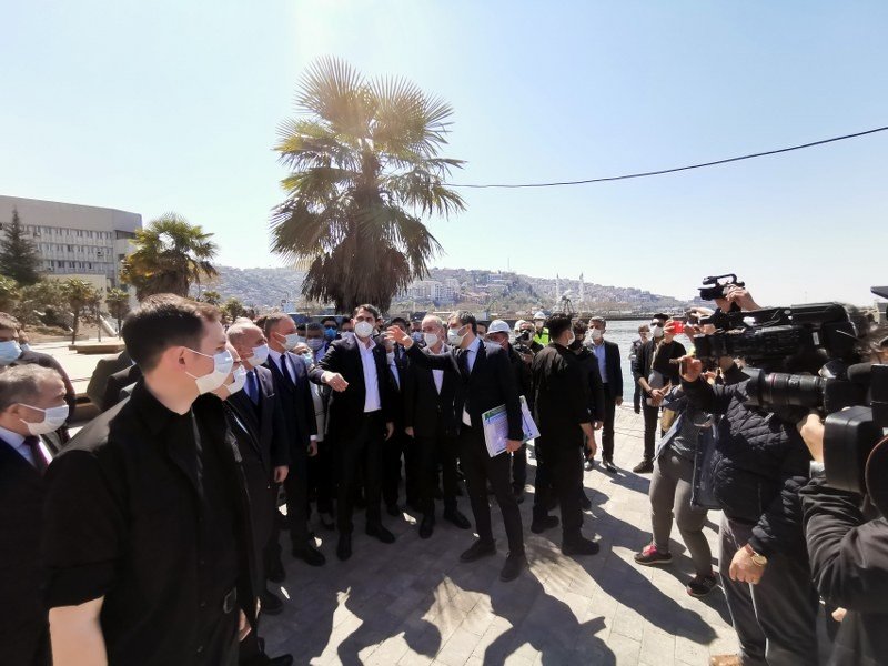BAKAN KURUM, SAHİL PROJESİNİ İNCELEDİ - 4