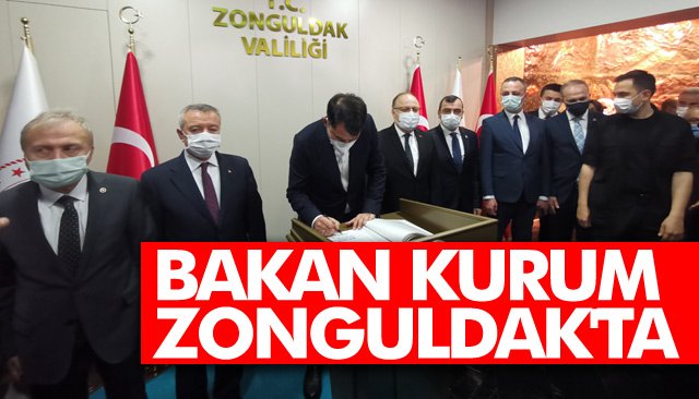 BAKAN KURUM ZONGULDAK´TA