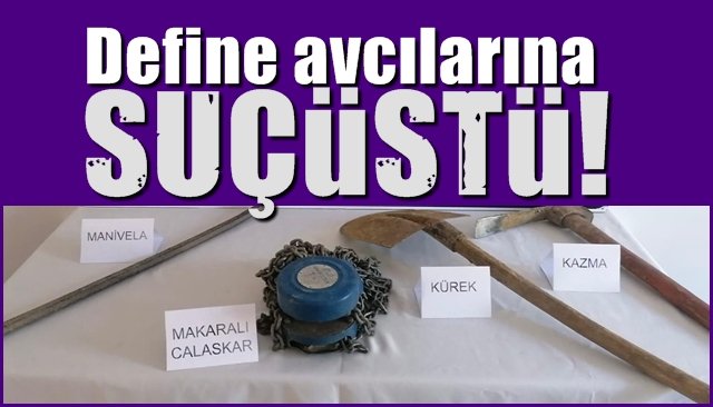 Define avcılarına suçüstü…