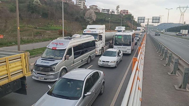 EREĞLİ TRAFİĞİNİN ÇÖKTÜĞÜ AN... - 3