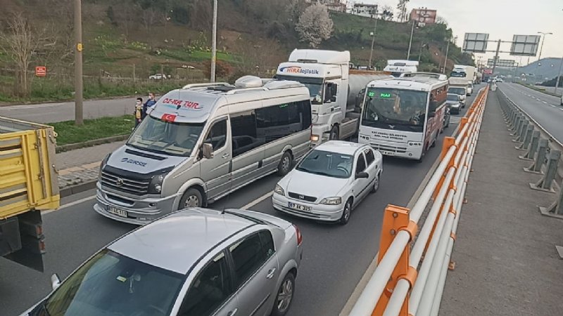 EREĞLİ TRAFİĞİNİN ÇÖKTÜĞÜ AN... - 6