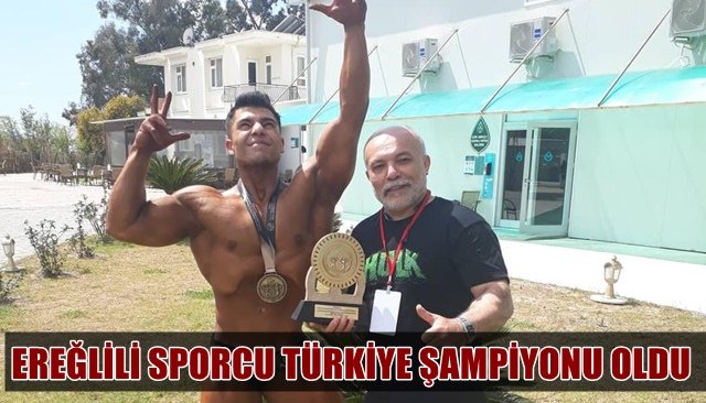 EREĞLİLİ SPORCU TÜRKİYE ŞAMPİYONU OLDU