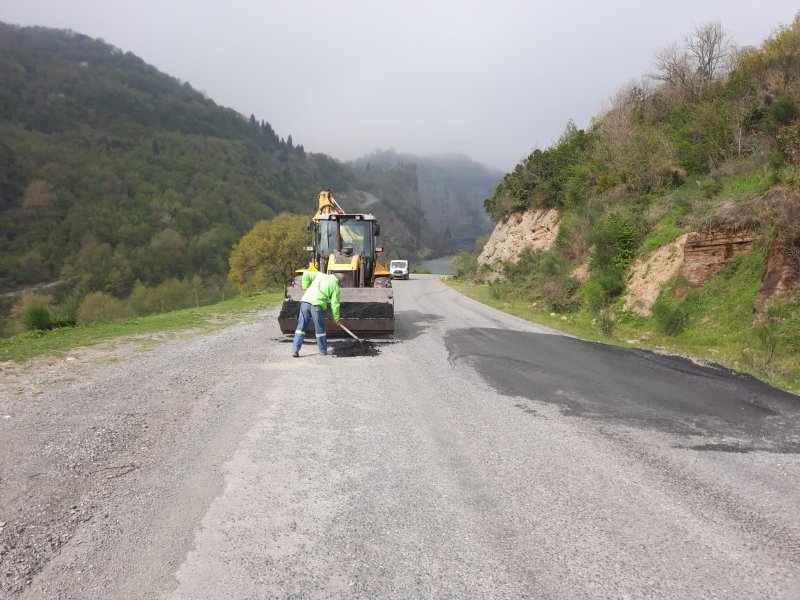 Kandilli’de bozuk yollar onarılıyor - 3