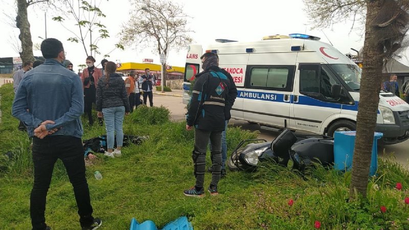 MOTORLU KURYE AĞIR YARALANDI - 3