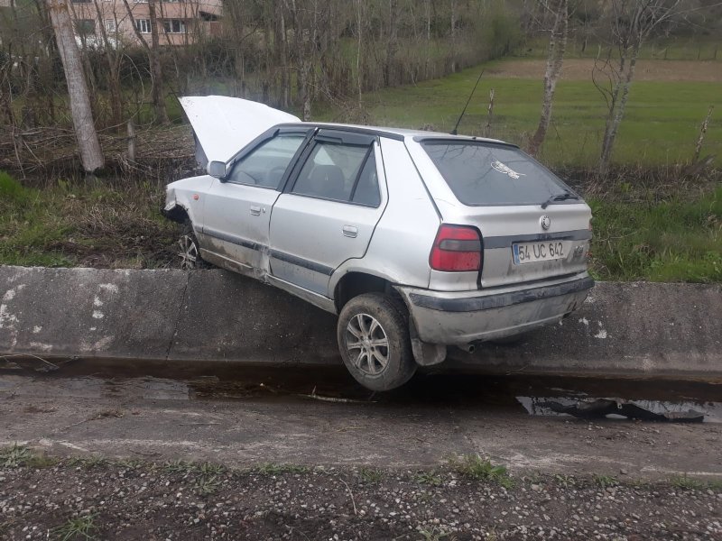 Otomobil su kanalına girdi… 3 YARALI - 3