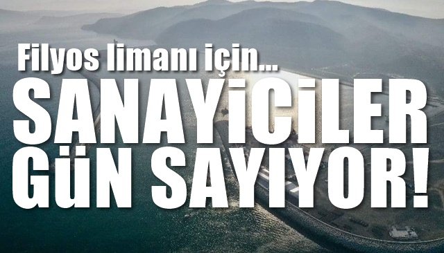 Sanayiciler Filyos Limanı için gün sayıyor