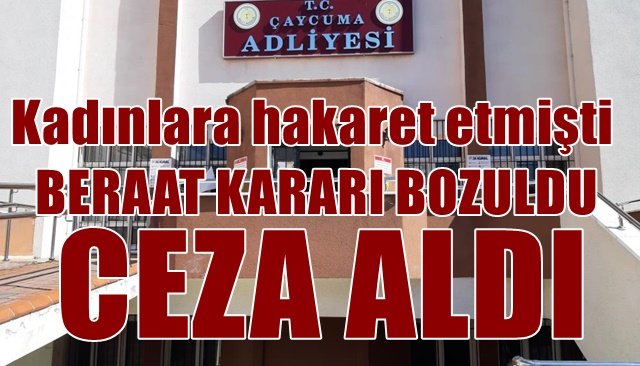 YARGITAY BERAAT KARARINI BOZDU, TEKRAR YARGILANDI, CEZA ALDI