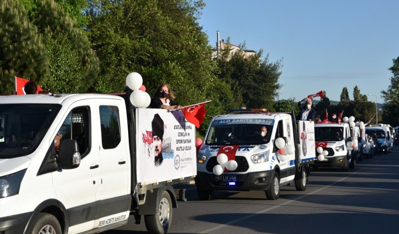 19 MAYIS, EREĞLİ´DE KONVOYLA KUTLANDI - 11