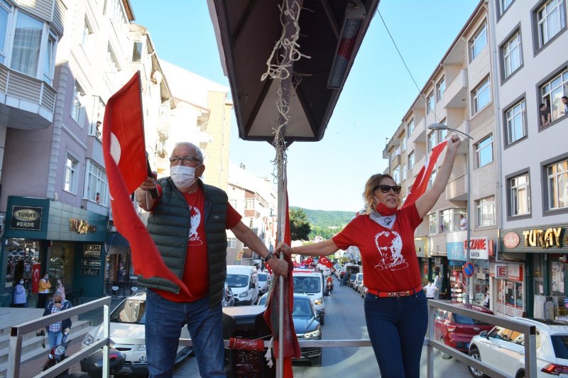 19 MAYIS, EREĞLİ´DE KONVOYLA KUTLANDI - 4