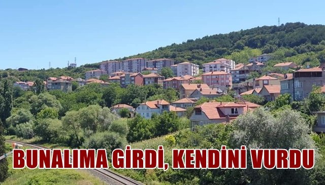 BUNALIMA GİRDİ, KENDİNİ VURDU