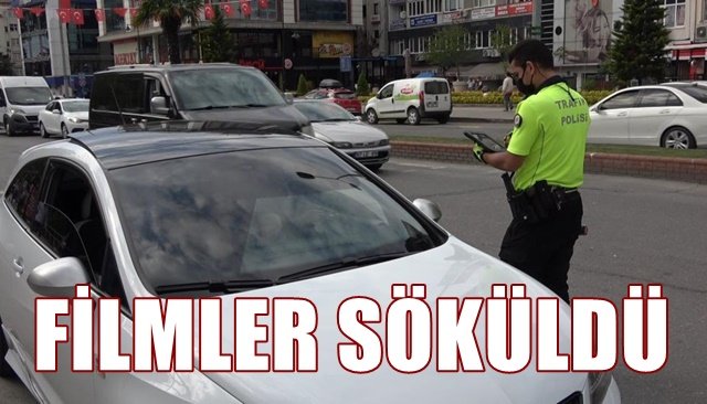  Ceza yememek için filmleri söktüler