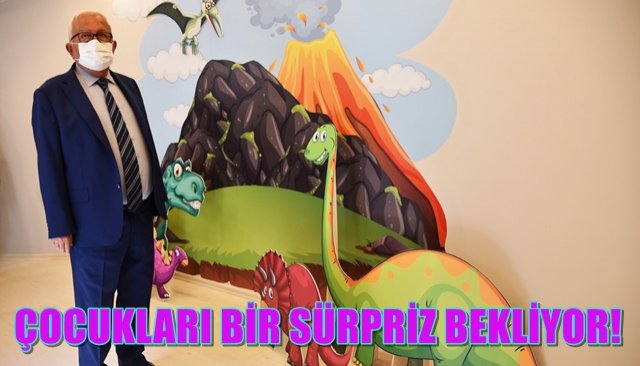 ÇOCUKLARI BİR SÜRPRİZ BEKLİYOR!