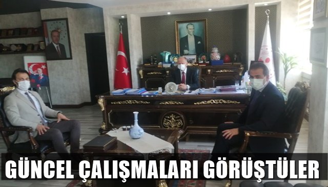 DEMİRTAŞ VE ERTUĞRUL, ÇORUMLUOĞLU’NU ZİYARET ETTİ