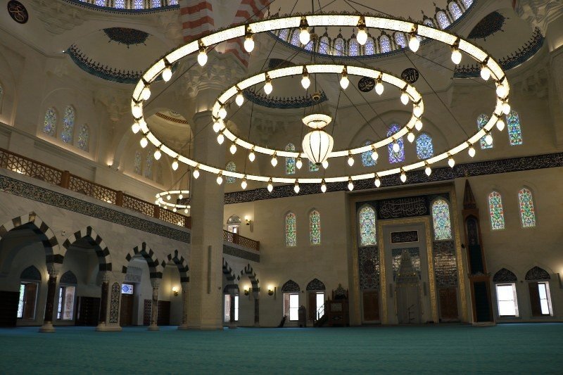 DEVASA CAMİ, AÇILIŞ İÇİN ERDOĞAN´I BEKLİYOR  - 8