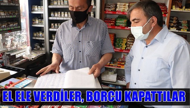 EL ELE VERDİLER, BORCU KAPATTILAR