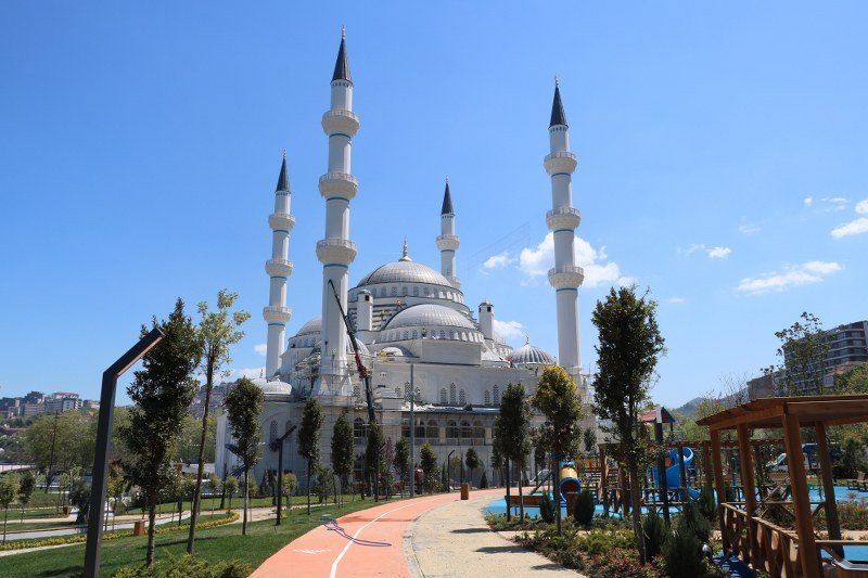 Erdoğan´ın açılışını yapacağı Uzunmehmet Camii´nde sona gelindi - 2