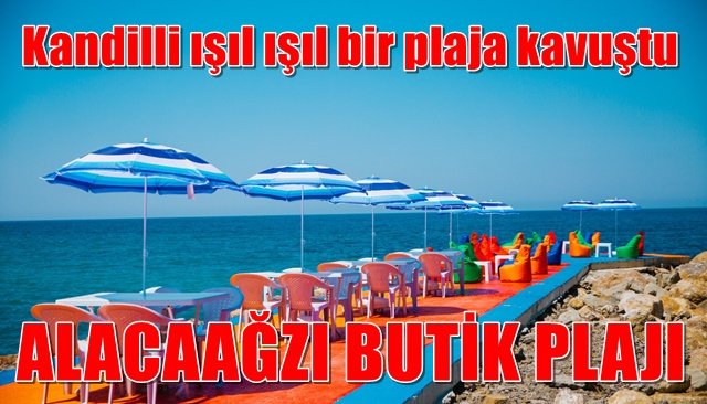 Kandilli ışıl ışıl bir plaja kavuştu