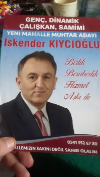 Muhtar adayına ünlülerden destek var - 1