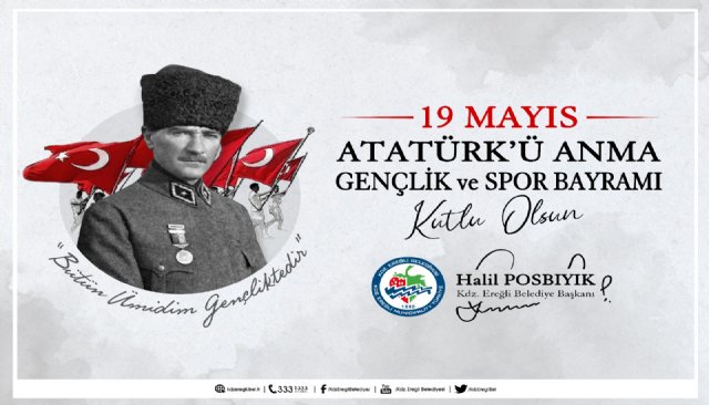 Posbıyık, 19 Mayıs Atatürk’ü Anma, Gençlik ve Spor Bayramı’nı kutladı