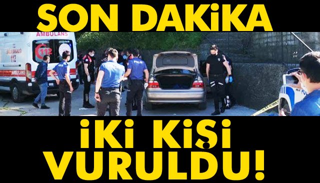 SİLAH SESLERİNİ DUYAN POLİSİ ARADI: ARAÇ İÇİNDE İKİ KİŞİ, VURULMUŞ HALDE BULUNDU!!!