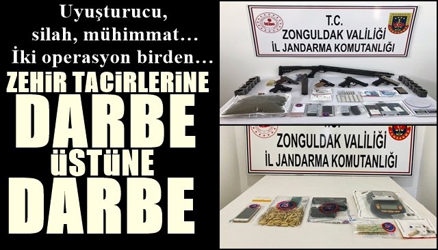 ZEHİR TACİRLERİNE DARBE ÜSTÜNE DARBE