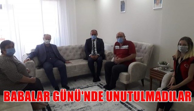 Babalar gününde Şehit Babaları unutulmadı!