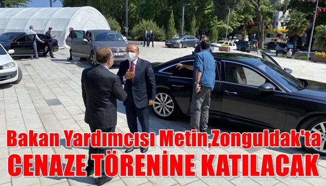 Bakan Yardımcısı Metin,Zonguldak´ta