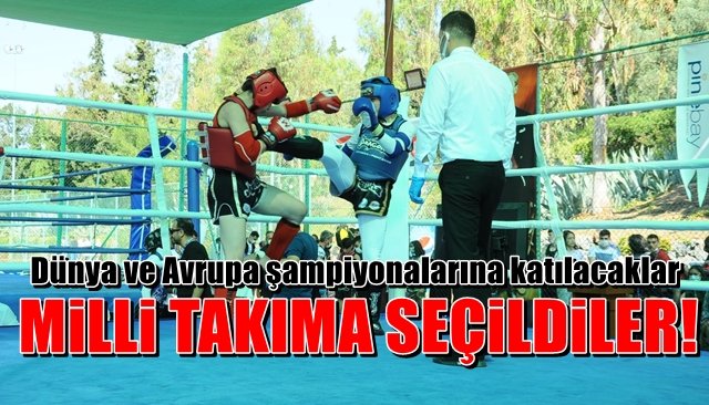 Dünya ve Avrupa şampiyonalarına katılacaklar… MİLLİ TAKIMA SEÇİLDİLER