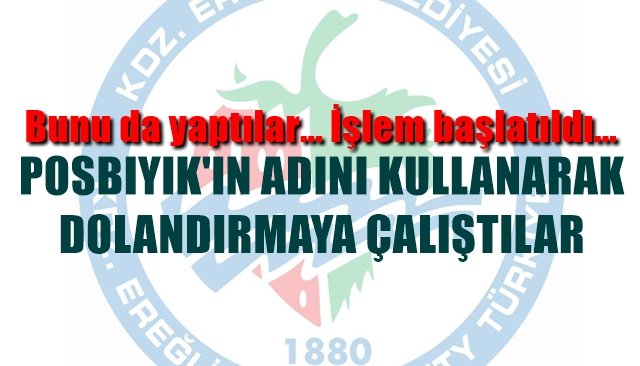 Posbıyık’ın adını kullanarak yardım toplamaya çalıştılar… DOLANDIRICILAR BUNU DA YAPTI