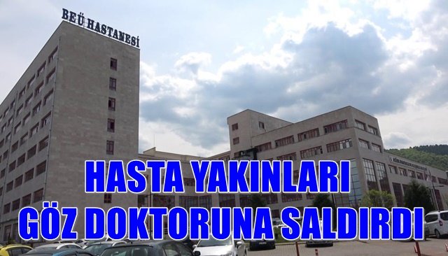 Sağlık çalışanlarına dönük bir saldırı da Zonguldak’ta yaşandı