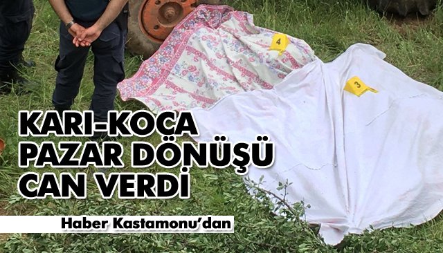 TRAKTÖR DEVRİLDİ: 2 ÖLÜ 