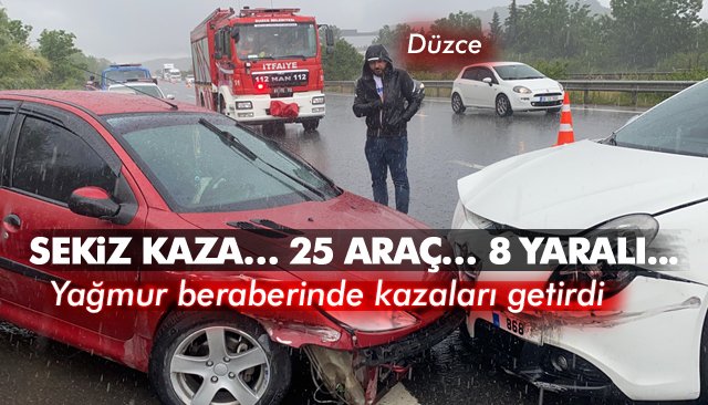 YAĞMUR VE KAZALAR! 