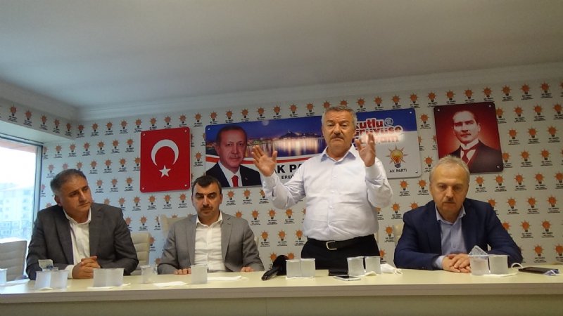 AK PARTİLİ VEKİLLER SAHAYA İNDİ - 1