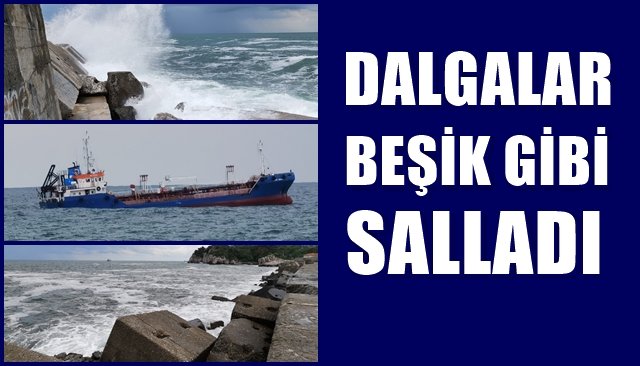 DALGALAR BEŞİK GİBİ SALLADI