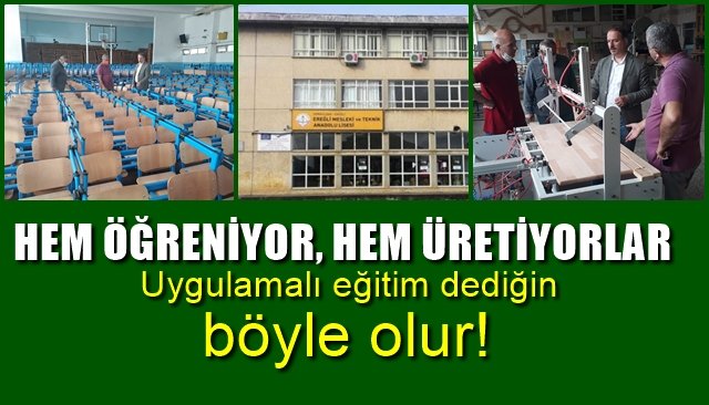 Endüstri Meslek Lisesi... Uygulamalı Eğitim dediğin böyle olur!