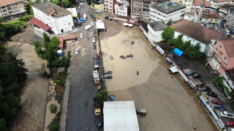 FELAKET HAVADAN GÖRÜNTÜLENDİ - 2