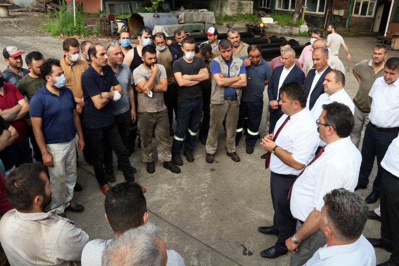 GMİS Yönetimi, Amasra ve Kilimli’de madenciyi bilgilendirdi - 10