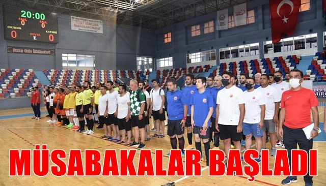 Görme Engelli Futsal 2. Lig müsabakaları başladı
