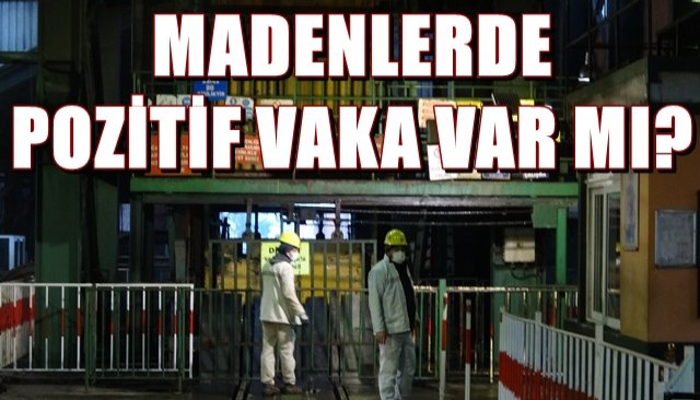 MADENLERDE POZİTİF VAKA VAR MI?