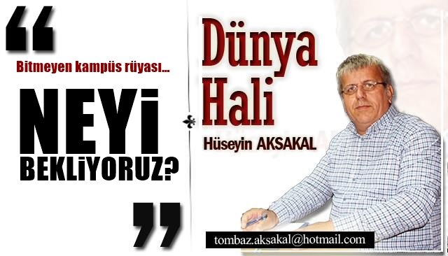 NEYİ BEKLİYORUZ?